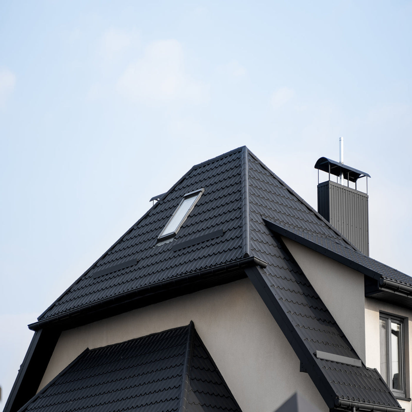 Premium Gerard Metal Tile Roofing, expertly installed for a timeless aesthetic, superior strength, and long-lasting weather protection.